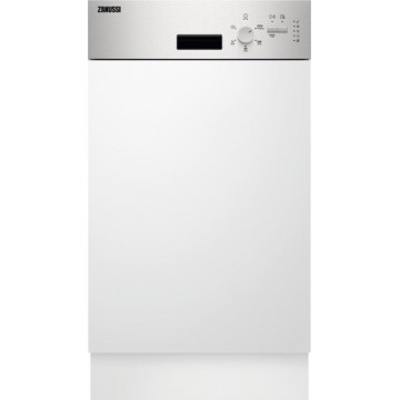 Zanussi ZSSN121X1 Εντοιχιζόμενο Πλυντήριο Πιάτων για 9 Σερβίτσια Π44.6xY81.8εκ. Λευκό